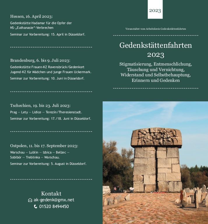 Gedenkstättenfahrten 2023